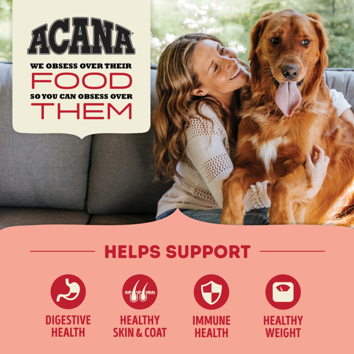 Acana Red Meat Grain Free Dry Dog Food 4.5lb | 361504EBD